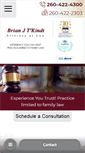 Mobile Screenshot of familylawfortwayne.com